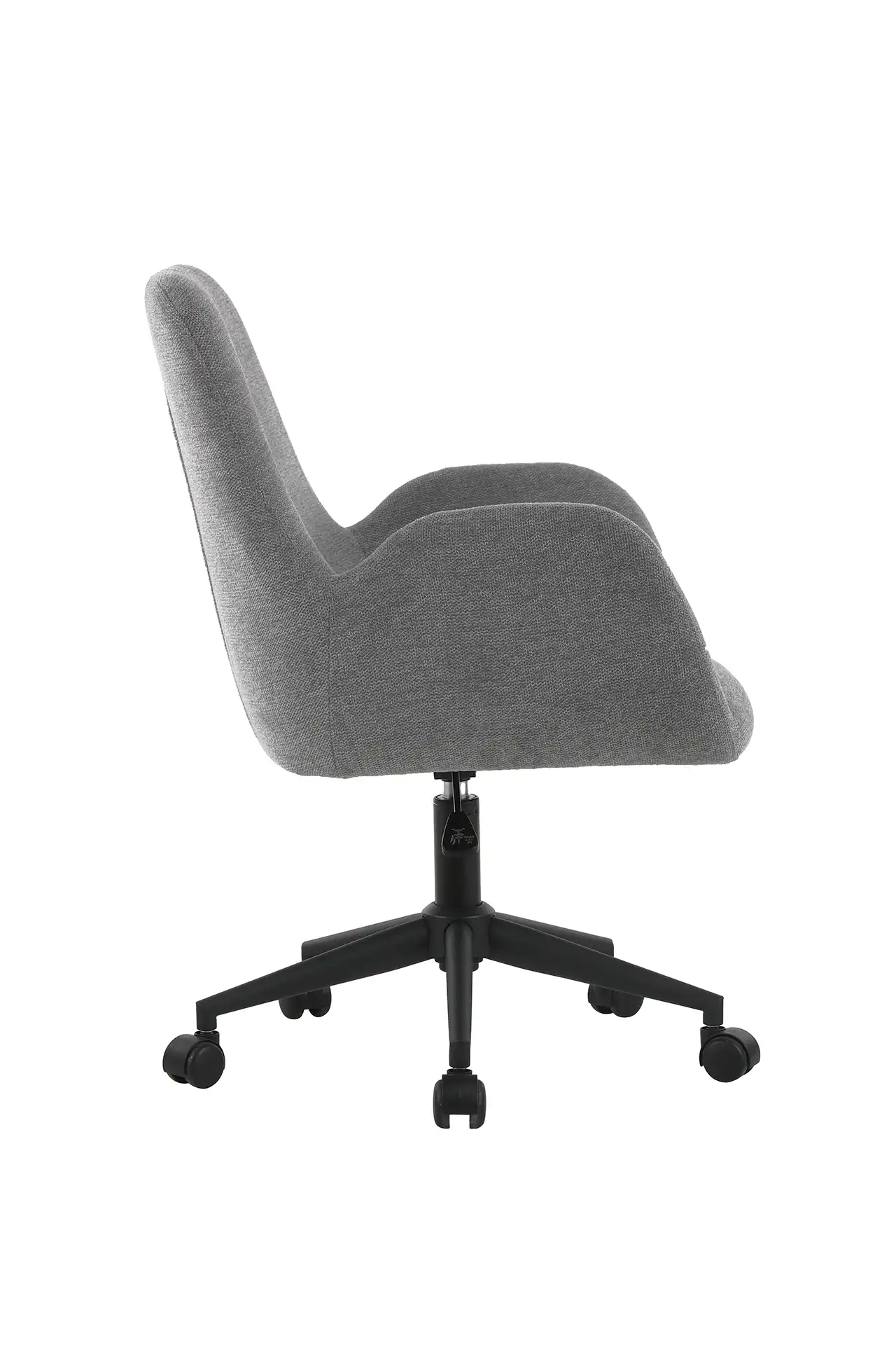 Photo du produit FAUTEUIL TISSU SHINEO GRIS ROULETTES